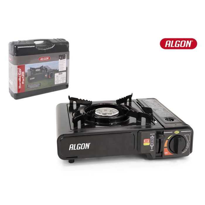 Hornillo de Gas Portátil Algon BBQ -273- F (3 Unidades) Hornillo de Gas Portátil Algon BBQ -273- F (3 Unidades)