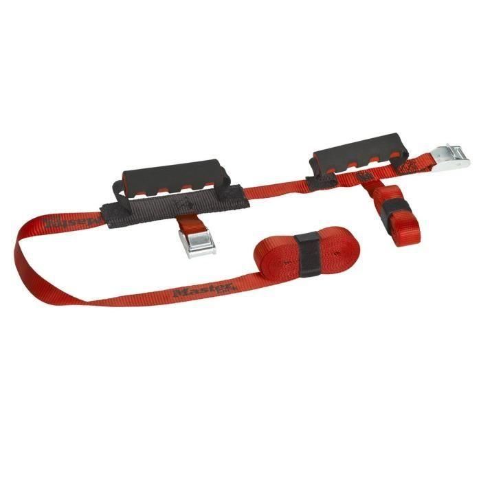 MASTER LOCK Conjunto de 2 correas móviles - resistencia de 80 kg MASTER LOCK Conjunto de 2 correas móviles - resistencia de 80 kg
