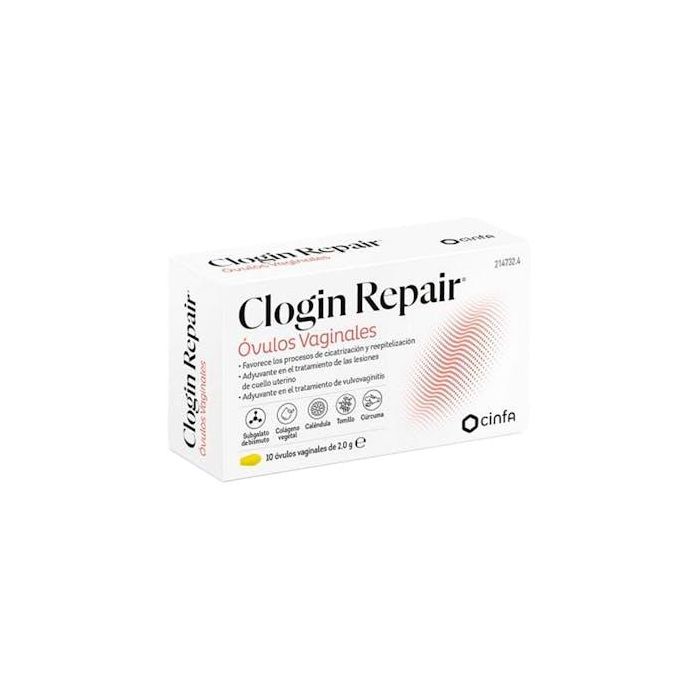 CINFA Clogin Repair 10 Óvulos Vaginales