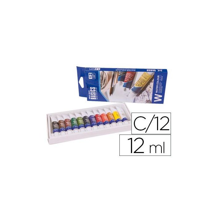 Acuarela Artist Caja Carton De 12 Colores Surtidos 12 mL