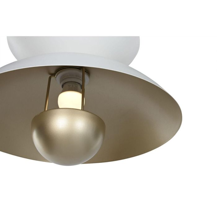 Lampara Techo Urban DKD Home Decor Blanco Dorado 36 x 22 x 36 cm 3 Lampara Techo Urban DKD Home Decor Blanco Dorado 36 x 22 x 36 cm 3