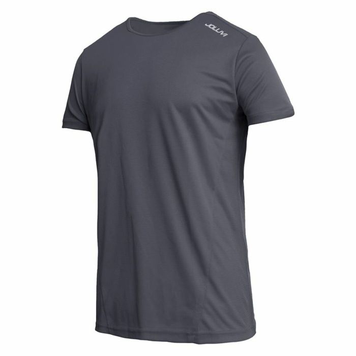 Camiseta de Manga Corta Hombre Joluvi Runplex M Gris claro 0 Camiseta de Manga Corta Hombre Joluvi Runplex M Gris claro 0