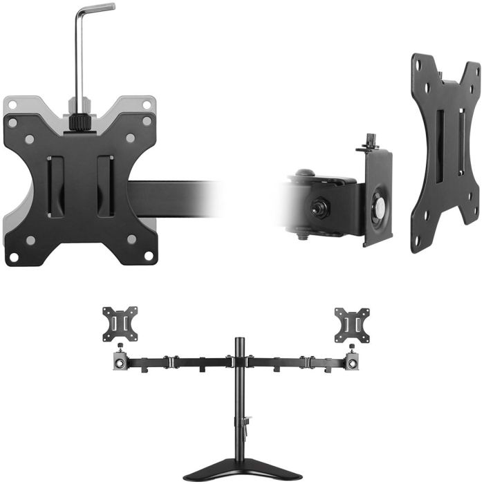 Soporte Mesa Ewent Ew1536 2 Monitores 1 Soporte Mesa Ewent Ew1536 2 Monitores 1