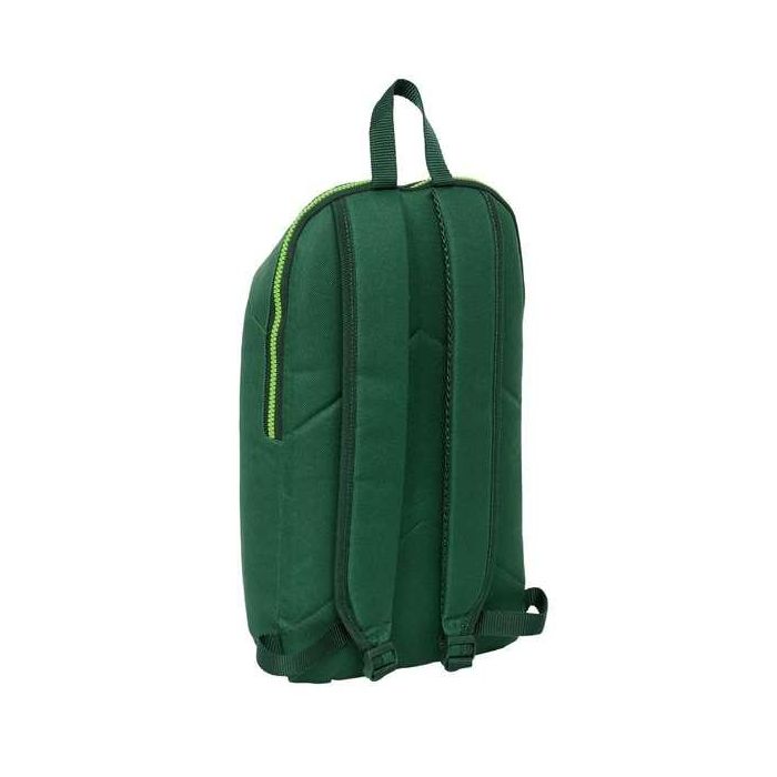 Mini Mochila Safta Con Cremallera Vertical Resistente Al Agua Real Betis Balompie 390x220x100 mm 1 Mini Mochila Safta Con Cremallera Vertical Resistente Al Agua Real Betis Balompie 390x220x100 mm 1