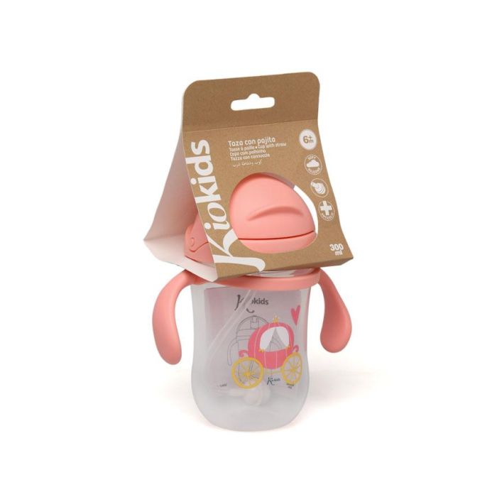 Taza Aprendizaje Step 3 300 mL Con Asas Rosa 300 mL 5