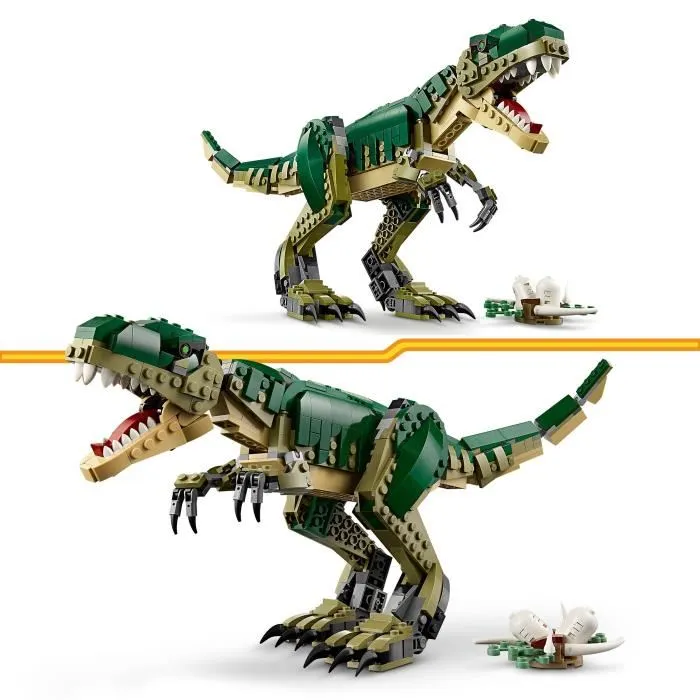 Lego 31151 T-Rex 3 en 1: Dinosaurio de juguete Triceratops o Pterodáctilo 2