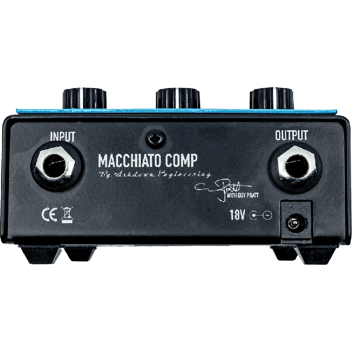 Pedal Compresor Ashdown "Macchiato" - Guy Pratt (Made In Uk) 3