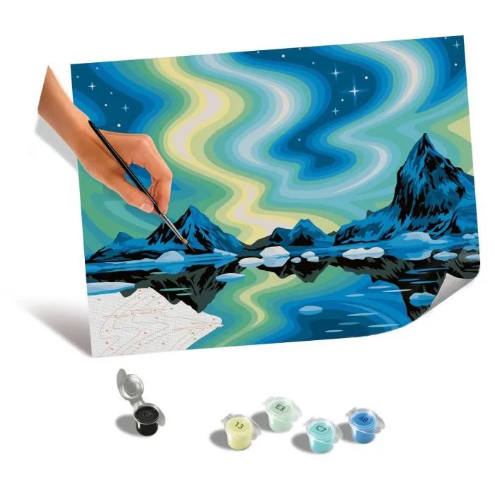 Set de Pintura por Números Ravensburger Creart Canvas 1