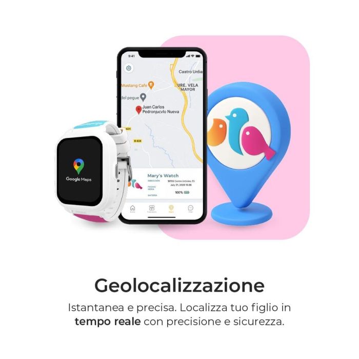 Smartwatch SaveFamily Violeta 40 mm