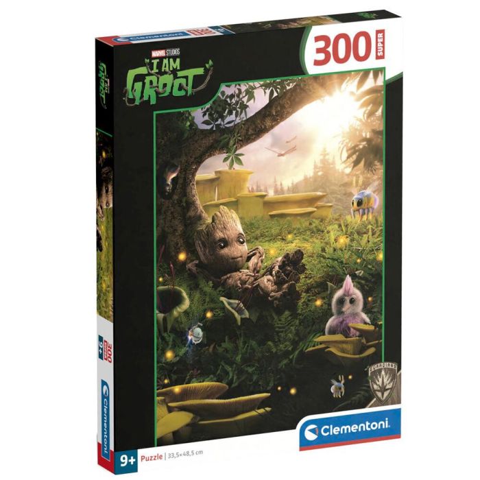 Clementoni Puzzle I Am Groot Marvel 300 Piezas 33.5x48.5cm