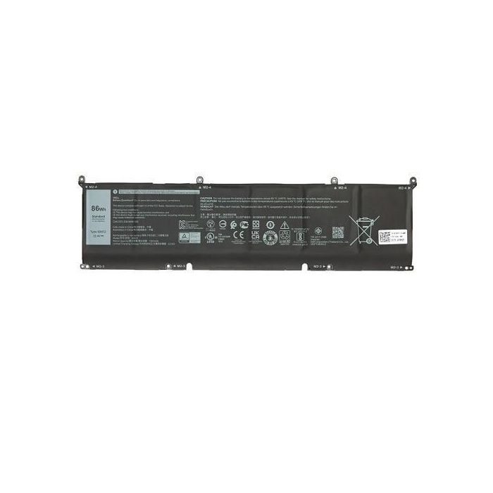 Dell Batería para Portátil 86Wh Ión de Litio 6 Celdas 0 Dell Batería para Portátil 86Wh Ión de Litio 6 Celdas 0
