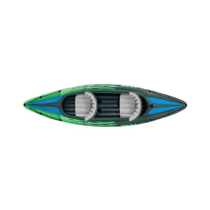 Intex Kayak Challenger K2 con Remos Aluminio Incluidos y Bomba 351x76x38cm 6