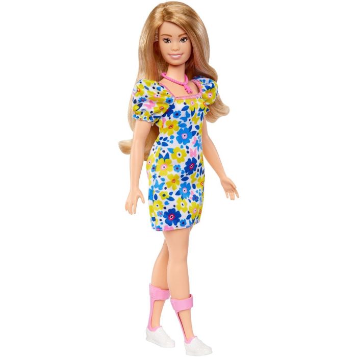 Barbie Muñeca Fashionista Síndrome Down HJT05 Mattel Juguete Inclusivo para Niñas y Niños +3 Años 1