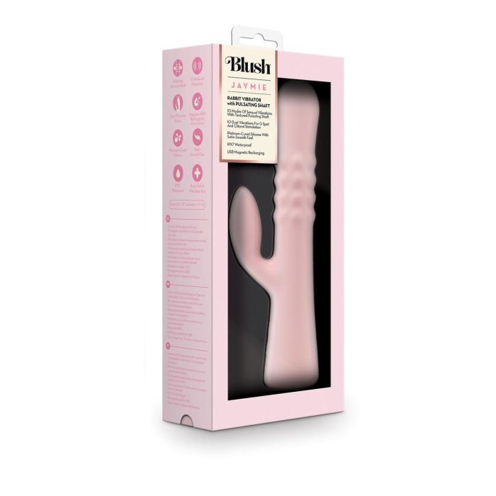 Vibrador Punto G Blush Rosa 1 Vibrador Punto G Blush Rosa 1