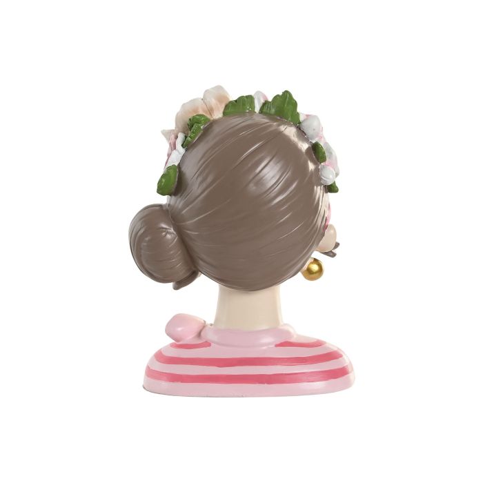 Figura Moderno DKD Home Decor Azul Rosa 10 x 20 x 14 cm (2 Unidades) 2 Figura Moderno DKD Home Decor Azul Rosa 10 x 20 x 14 cm (2 Unidades) 2