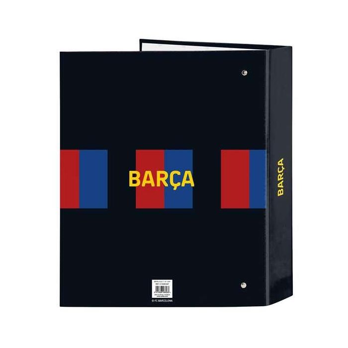 Carpeta de anillas F.C. Barcelona Granate Azul marino A4 27 x 33 x 6 cm 1 Carpeta de anillas F.C. Barcelona Granate Azul marino A4 27 x 33 x 6 cm 1
