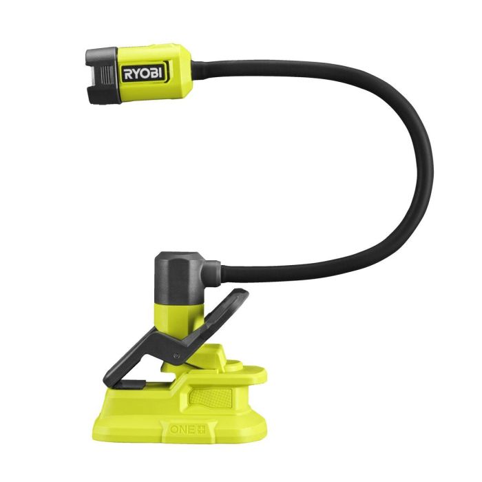 Ryobi RYO4892210207012 Lámpara de Alicates con Cuerpo Flexible 18V, 400 Lúmenes, 40 cm, 2 Modos 4