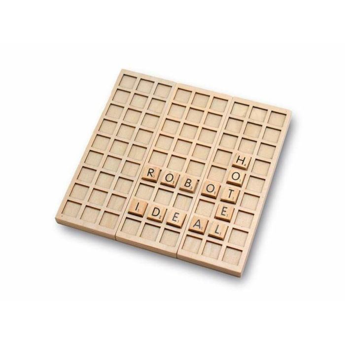 Juego formapalabras travel metal box (100 % madera fsc) 1 Juego formapalabras travel metal box (100 % madera fsc) 1
