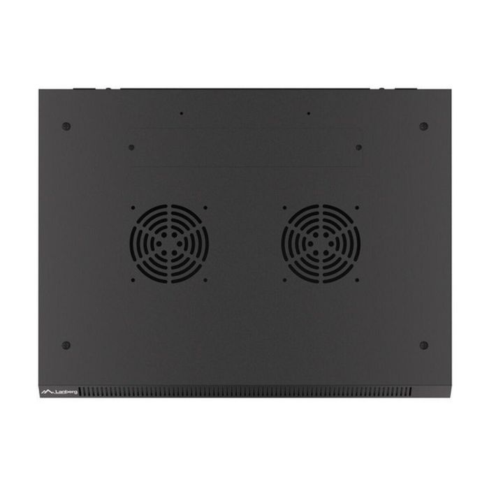Lanberg WF01-6427-10B Armario Rack 27U Bastidor de Pared negro - Capacidad Máxima de Peso 60 kg 2 Lanberg WF01-6427-10B Armario Rack 27U Bastidor de Pared negro - Capacidad Máxima de Peso 60 kg 2