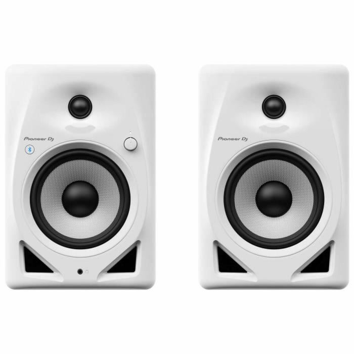 Par de altavoces de monitorización Pioneer DJ DM-50D-BT-W - Bluetooth - Bass Reflex - 2x25W - Modo DJ o Producción - Blanco 2