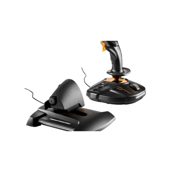 Thrustmaster T-16000M FCS Hotas Joystick para PC y MAC, Negro/Naranja, 2960778 - Palanca de mando con tecnología H.E.A.R.T, 30 botones, 9 ejes 7 Thrustmaster T-16000M FCS Hotas Joystick para PC y MAC, Negro/Naranja, 2960778 - Palanca de mando con tecnología H.E.A.R.T, 30 botones, 9 ejes 7