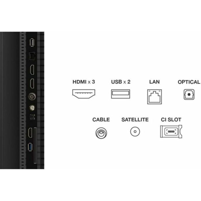 TCL TV 50 Pulgadas QLED 4K UHD Modelo 50P7K Smart Google TV 2