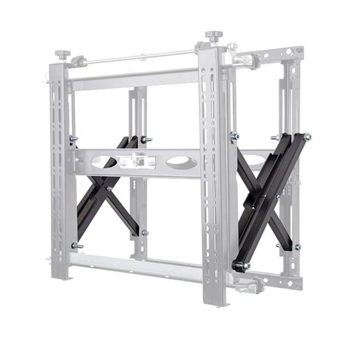 B-Tech Heavy Duty Pop-Out Flat Screen Wall Mount with Quick Lock Push System, 42" - 120", 125kg max, 200 x 100 - 400 x 400 VESA, Black 2 B-Tech Heavy Duty Pop-Out Flat Screen Wall Mount with Quick Lock Push System, 42" - 120", 125kg max, 200 x 100 - 400 x 400 VESA, Black 2