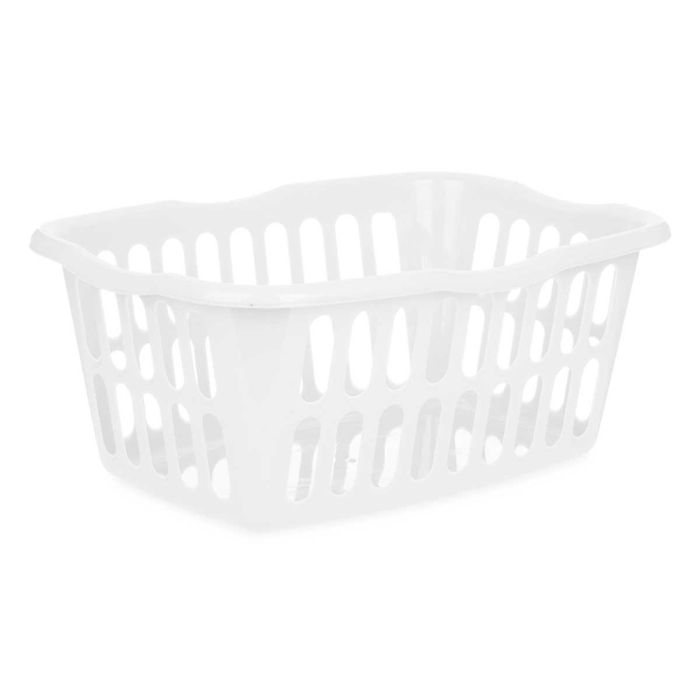 Cesto Rectangular 58X42Cm Calado Blanco Kipit (12 Unidades) 1 Cesto Rectangular 58X42Cm Calado Blanco Kipit (12 Unidades) 1