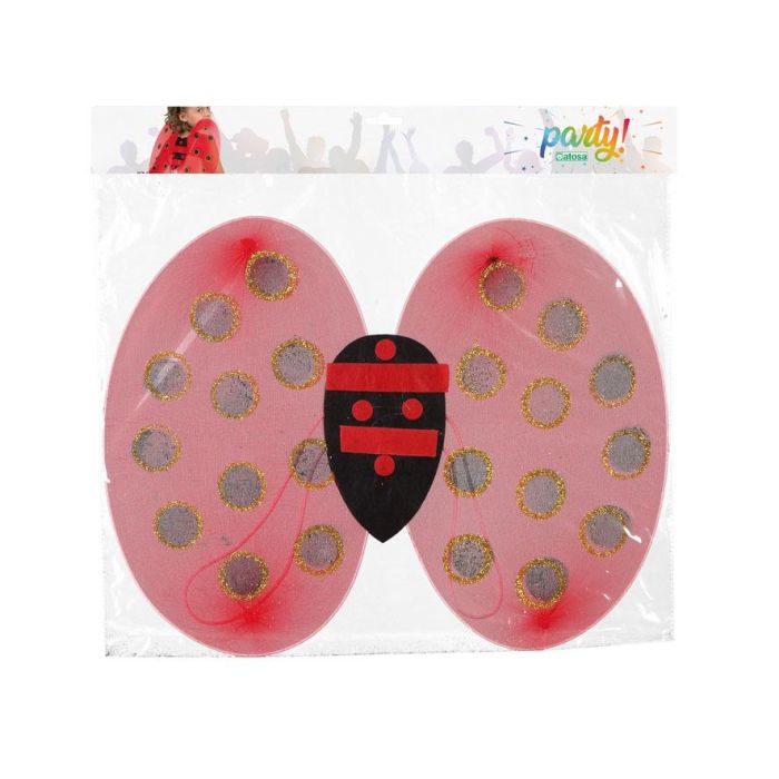 Alas Rojas Con Lunares Para Disfraz De Mariquita - Accesorio Para Mujer O Niña, Ideal Para Carnavales Y Eventos 1 Alas Rojas Con Lunares Para Disfraz De Mariquita - Accesorio Para Mujer O Niña, Ideal Para Carnavales Y Eventos 1