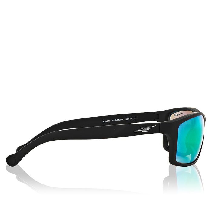 Arnette Gafas de Sol AN4207 447/3R 61 mm Hombre Negro light green mirror Filtro 2N 3