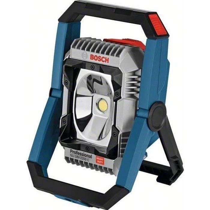 Lámpara BOSCH PROFESSIONAL GLI 18V-2200 C solo cartón Lámpara BOSCH PROFESSIONAL GLI 18V-2200 C solo cartón