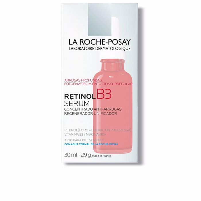 La Roche Posay RETINOL B3 Sérum Dermatológico Anti-arrugas Regenerador Unificador para Pieles Sensibles 30 ml 1