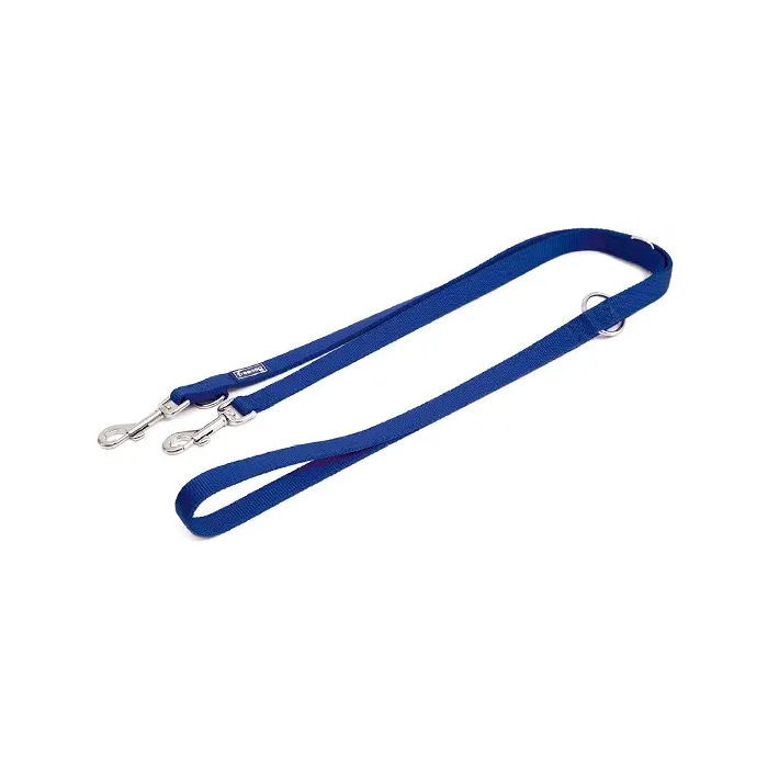 Freedog Correa de Adiestramiento en Nylon Azul 20 mm x 20 cm