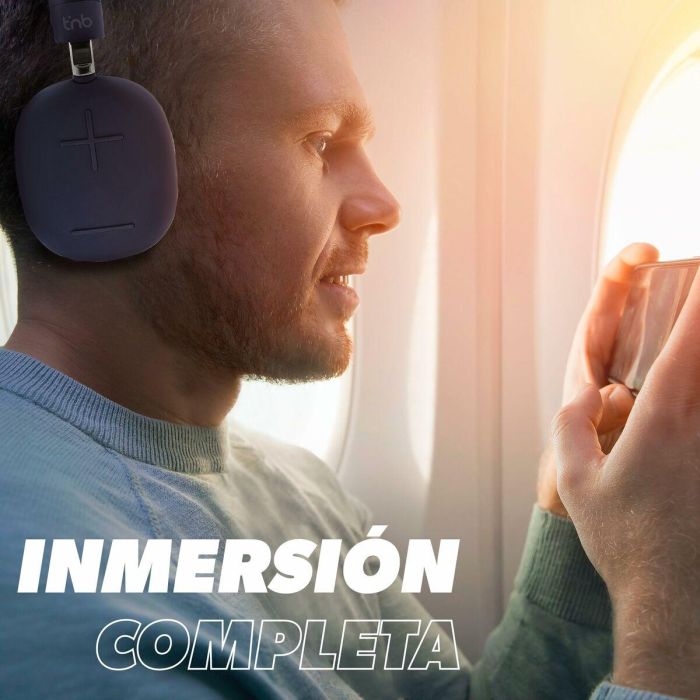 Auriculares Bluetooth con Micrófono T'NB BOUNCE Azul oscuro 5 Auriculares Bluetooth con Micrófono T'NB BOUNCE Azul oscuro 5