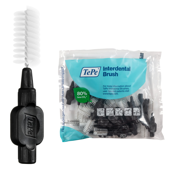 Tepe Original Interdental Brushes 1,5 mm Black 25 Piezas