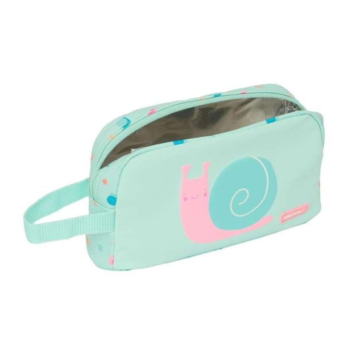 Portameriendas Térmico Safta Caracol Turquesa 21.5 x 12 x 6.5 cm Portameriendas Térmico Safta Caracol Turquesa 21.5 x 12 x 6.5 cm