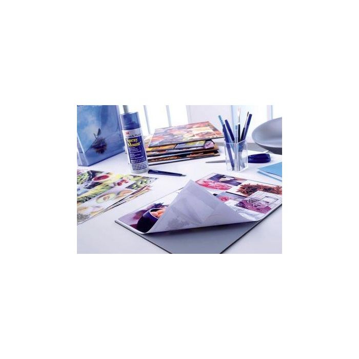 3M Spray Mount Adhesivo Reposicionable - Pegamento en Spray para Bricolaje 400ml 1