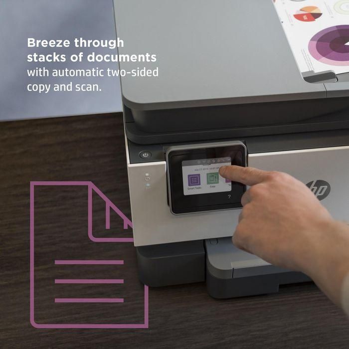 HP OfficeJet Pro 9010e All-in-One Printer, Print, 4800 x 1200 DPI, Copy, 600 x 600 DPI, Scan, 1200 x 1200 DPI, Fax, A4, Display, 2.7, Touch, 512MB 10