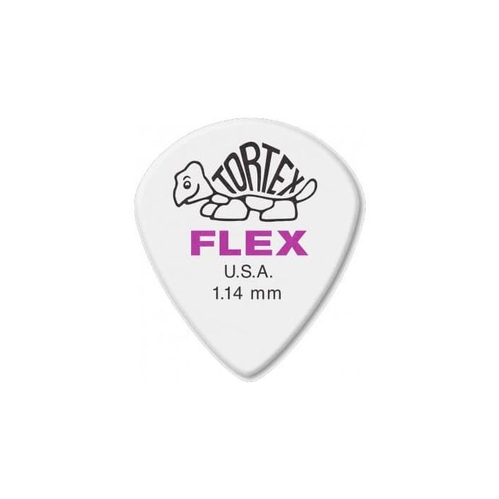 Dunlop Púas Tortex Flex Jazz III XL Paquete de 12 uds - 1,14 mm