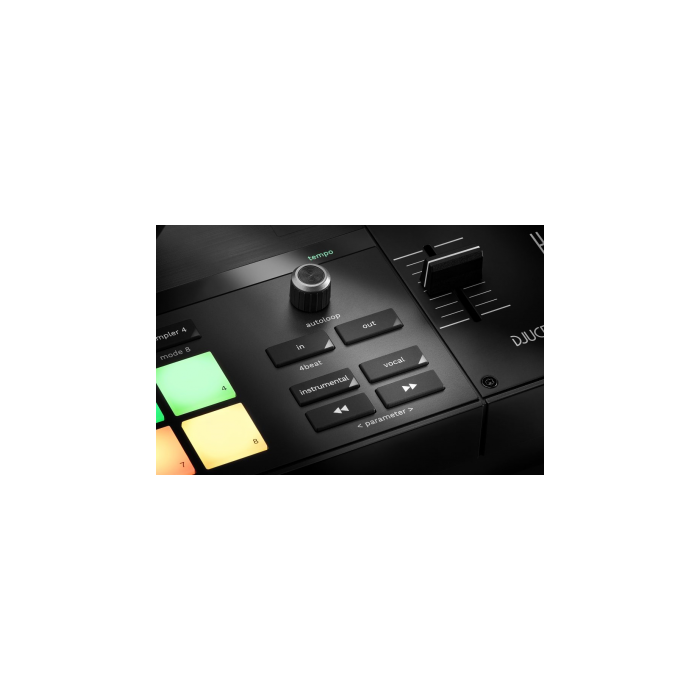 Hercules Consola DJ Control INPULSE T7 - 4780928, con 2 Giradiscos Duales Motorizados, Jog Wheels de 7", Serato DJ Lite y DJUCED 2