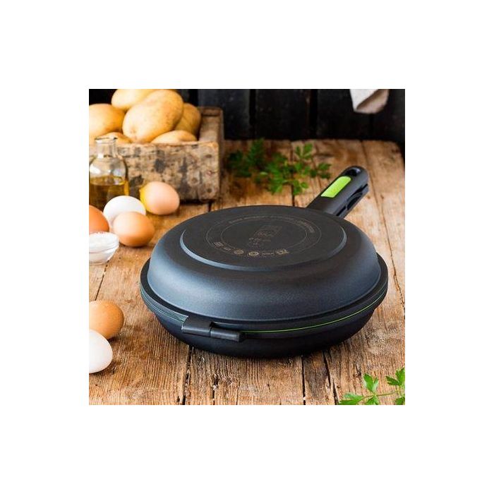 Sartén Dupla para Tortillas Bra Prior A121466/ Ø20cm/ Aluminio fundido/ Apta para Inducción 3 Sartén Dupla para Tortillas Bra Prior A121466/ Ø20cm/ Aluminio fundido/ Apta para Inducción 3