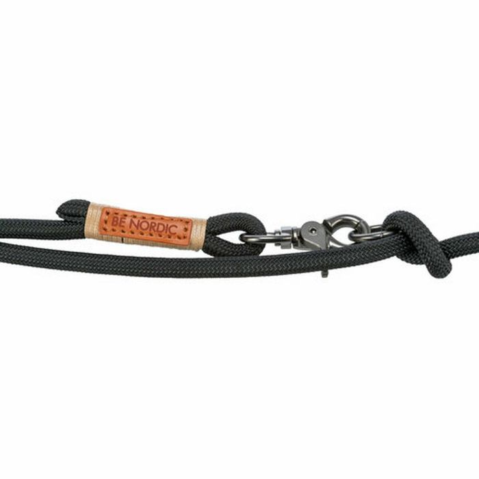 Ramal ajustable para perro Trixie Be Nordic Negro Arena S/M 3