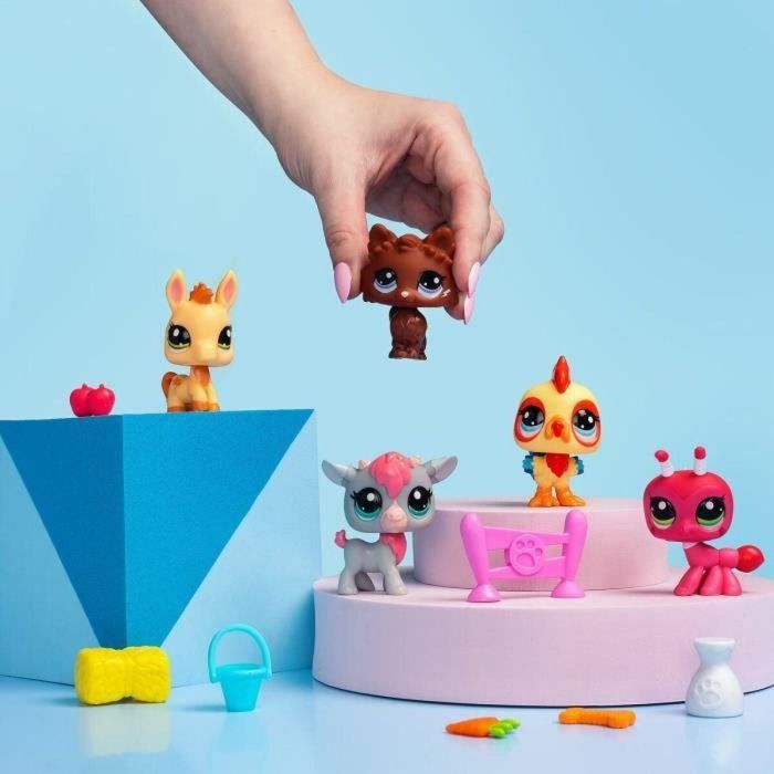 Set de Figuras de Animales Bandai Littlest Pet Shop Plástico 1 Set de Figuras de Animales Bandai Littlest Pet Shop Plástico 1