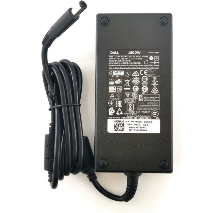 Dell Adaptador de Corriente CA 180W con Cable de Alimentación Euro 2 Metros (Kit) 1 Dell Adaptador de Corriente CA 180W con Cable de Alimentación Euro 2 Metros (Kit) 1