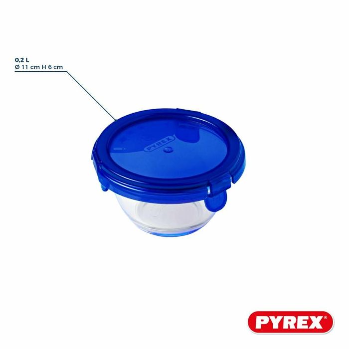 Pyrex PYR3426470286244 Juego de 5 mini cuencos de Vidrio Redondos con Tapa antigoteo - 0.2 L 8 Pyrex PYR3426470286244 Juego de 5 mini cuencos de Vidrio Redondos con Tapa antigoteo - 0.2 L 8