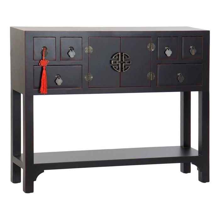 Recibidor DKD Home Decor Negro 95 x 24 x 79 cm 0 Recibidor DKD Home Decor Negro 95 x 24 x 79 cm 0