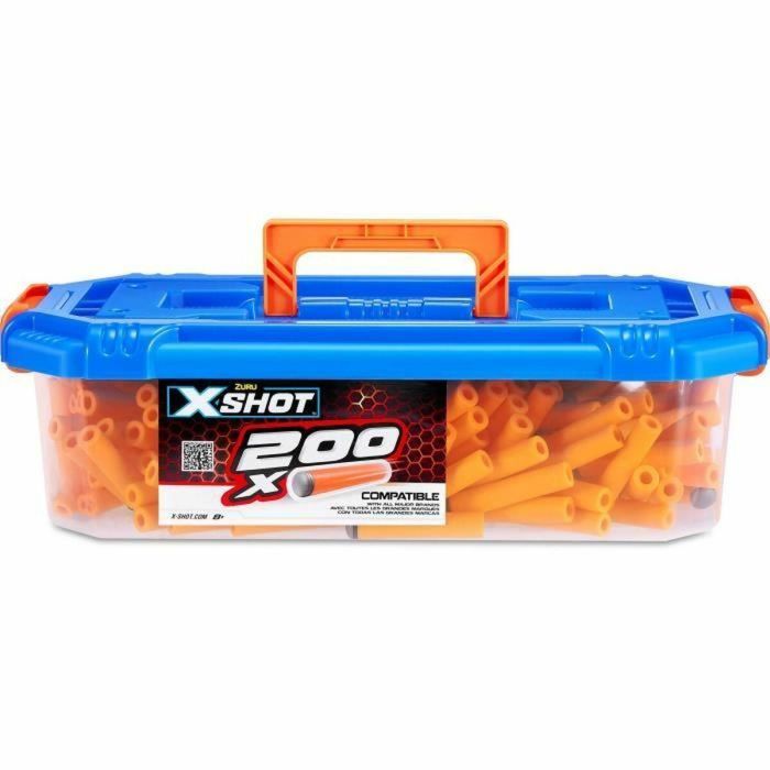 ZURU ZUR4894680022492 Recambio de Dardos XSHOT Barrel 200, 200 Dardos de Bolsillo de Aire Compatibles con Varias Marcas