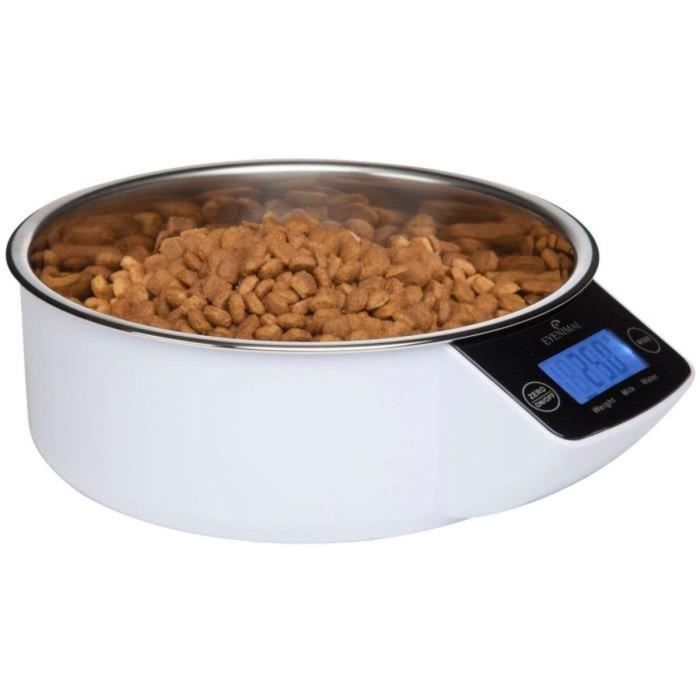 Comedero para Perro Kerbl Blanco Acero Inoxidable ABS 1 L 1 Comedero para Perro Kerbl Blanco Acero Inoxidable ABS 1 L 1