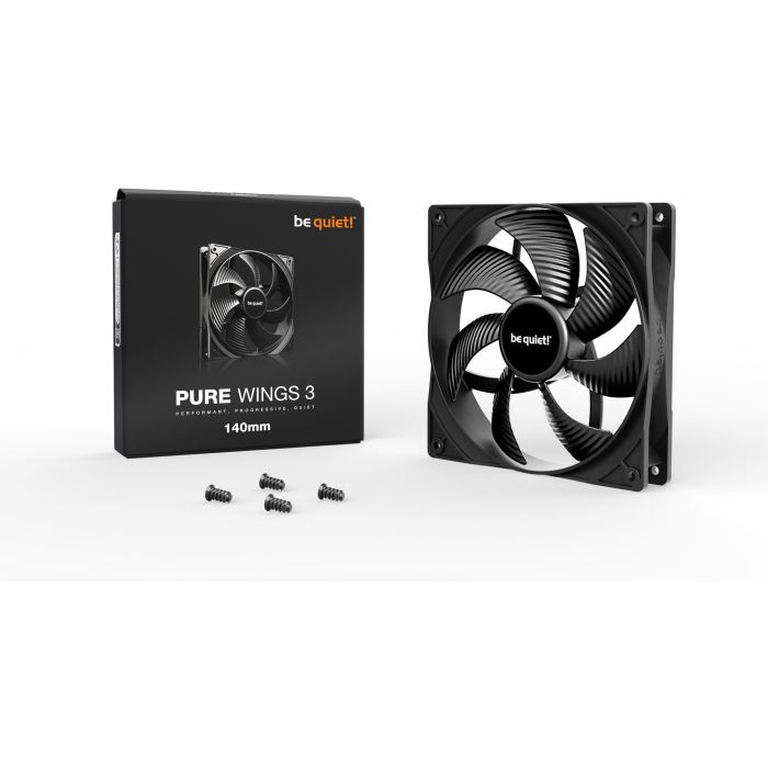 be quiet! Pure Wings 3 Ventilador de Caja PC 140mm 2 be quiet! Pure Wings 3 Ventilador de Caja PC 140mm 2