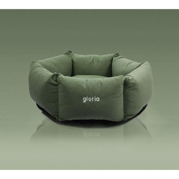 Cama para Perro Gloria Hondarribia Verde 60 x 60 cm Hexagonal 4